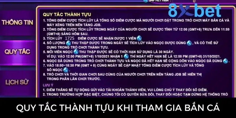Bắn cá H5 - Game đổi thưởng hấp dẫn nhất mọi thời đại 2 Ưu đãi thành tựu khi tham gia “săn” cá